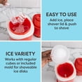 thumbnail image 3 of Nostalgia Electric Ice Shaver, Red, 3 of 7