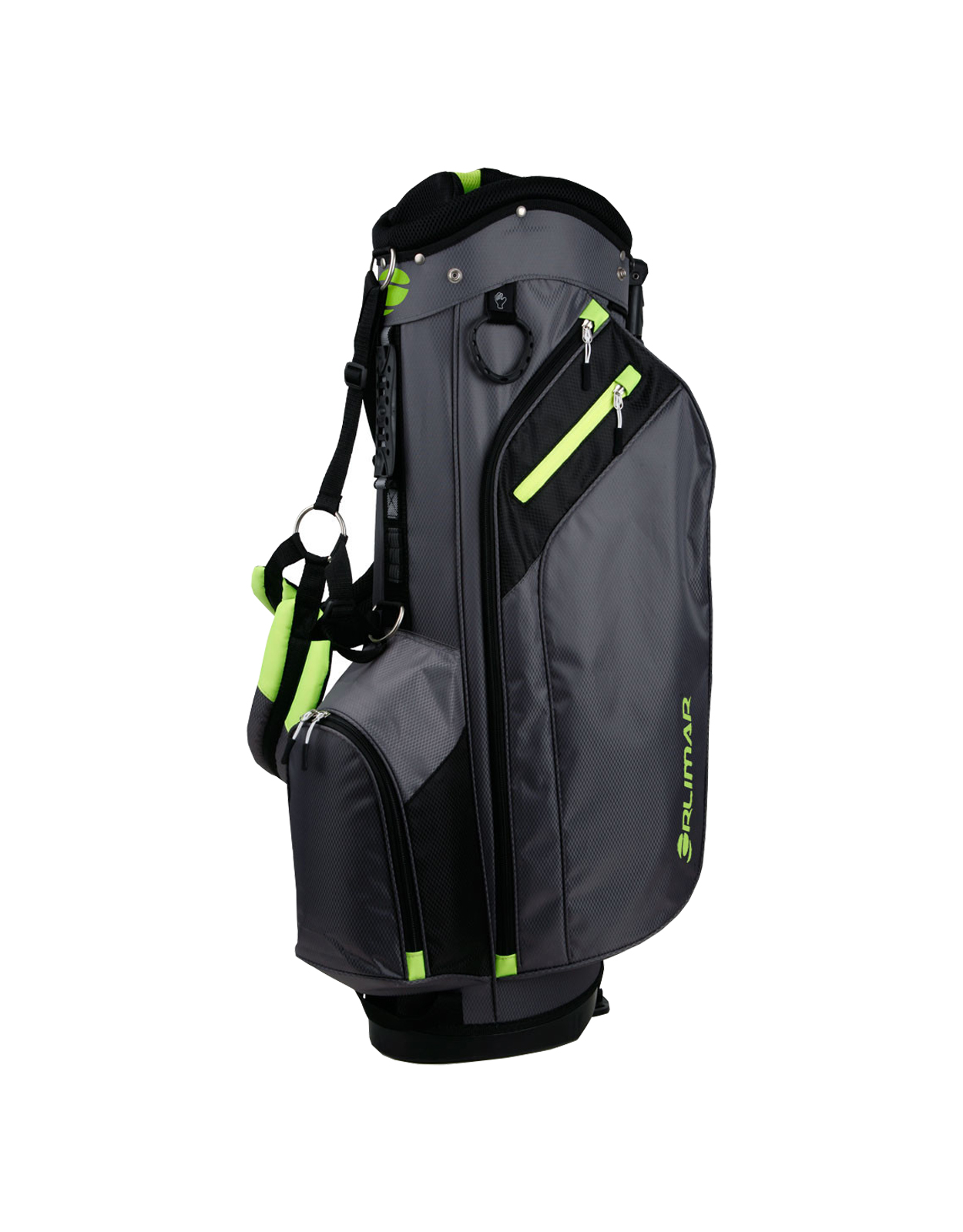 Orlimar Golf SRX 7.4 Stand Bag, Charcoal/Lime -