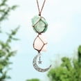 thumbnail image 2 of Hanging Car Charm Dangling Moon Accessories Rearview Decorations Home Enhancements Ornaments Vehicle Interior Style, 2 of 6