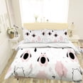 thumbnail image 1 of 3D Cartoon Oso Funda de edredón Set Ropa de cama Set Fundas de almohada 99, 1 of 2