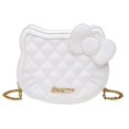 thumbnail image 1 of Sanrioed Hello Kitty Shoulder Bag Fashionable Wallet Cartoon Purses Handbags Simple Rhombic Trendy Birthday Christmas Gift, 1 of 7