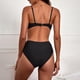 thumbnail image 2 of Trajes de Baño Sexy para las Mujeres Primavera Verano Correa de Color de Dos Piezas Al Aire Libre Beach Split Bikini, 2 of 6