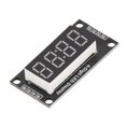 thumbnail image 1 of LYUMO LED Segment Display Module 0.36in 4 Digit 7 Segment TM1637 Clock Display Module LED Digital Tube,7 Segment Display Module,4 Digit Tube, 1 of 8