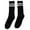 Black, variant on HNMKIU Performance Athletic Crew Socks with Advanced Cushioning for Superior Comfort During Running Hiking and All Sports Activities Featuring Wicking Breathable Lightweight Fabric Black,A