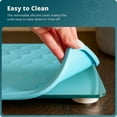 thumbnail image 5 of Greater Goods Silicone Bathroom Scale - Premium Bathroom Scale for Measuring Weight, Perfect for Nutrition and Fitness | Comes with Designer Silicone Cover | Designed in St. Louis (Aqua), 5 of 6