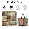 thumbnail image 2 of Bohemian Color Picnic Blanket Waterproof Outdoor Beach Blanket Hand-held Pad Suitable for Travel, Camping, Beach, Family Gatherings, 2 of 7