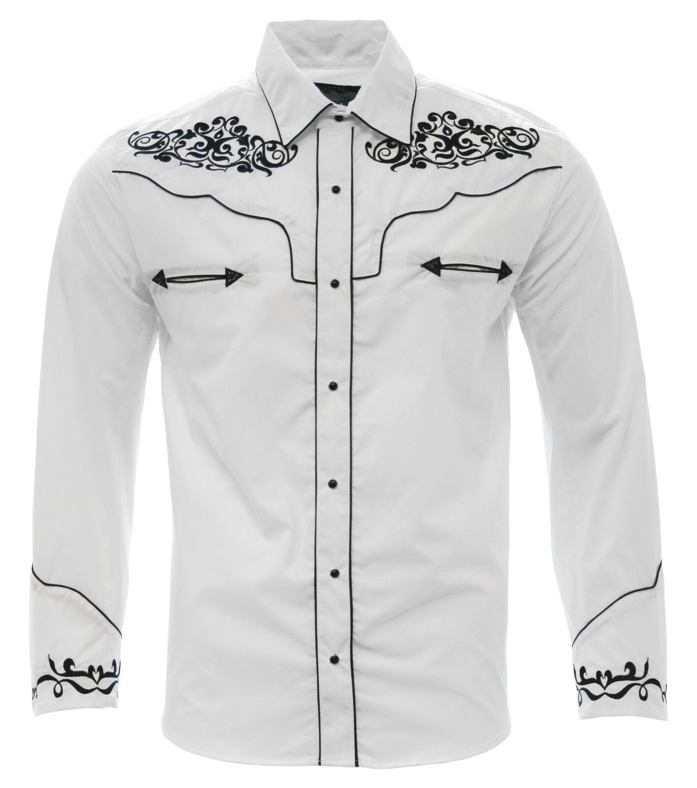 camisas vaqueras para hombre bordadas