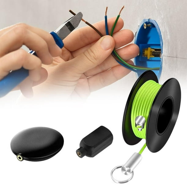 Wiremag Puller Set Magnetic Cable Fishing Tools Office and Garden