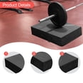 thumbnail image 4 of Almencla Coussin de Musculation Protection Sol Antidérapant Portable pour Club Exercice Haltère Entraînement Gym Noir, 4 of 5