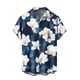 thumbnail image 4 of Blusa y camisa de manga corta con cuello vuelto para hombre, camisa con cuello abotonado y estampado hawaiano, cárdigan tipo jersey para hombre, 4 of 4