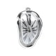 thumbnail image 1 of Riwesomey Reloj con forma de fusión Números romanos Reloj surrealista duradero Artesanía Riwesomey TO002757-00, 1 of 1