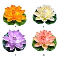 thumbnail image 3 of tredstone 6x Wide Application Pond Garden Decor With Good Texture Artificial Lotus Lotus Artificial Pink 1Set, 3 of 6