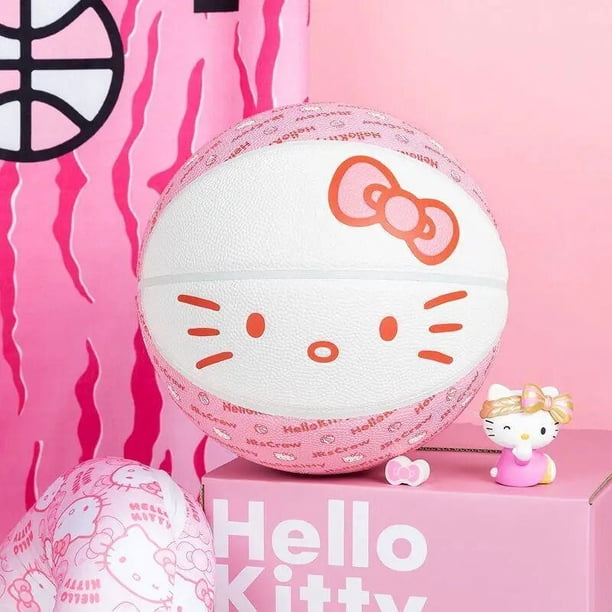 Kawaii Hello Kitty Basketball 7 Sanrioed Kt Cat Pink Bow
