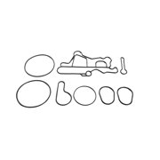 Engine Part Cylinder Head Gasket Bolt Set For Ford F-250 E-350 Excursion 6.0L V8 OHV Turbo 2003-2010