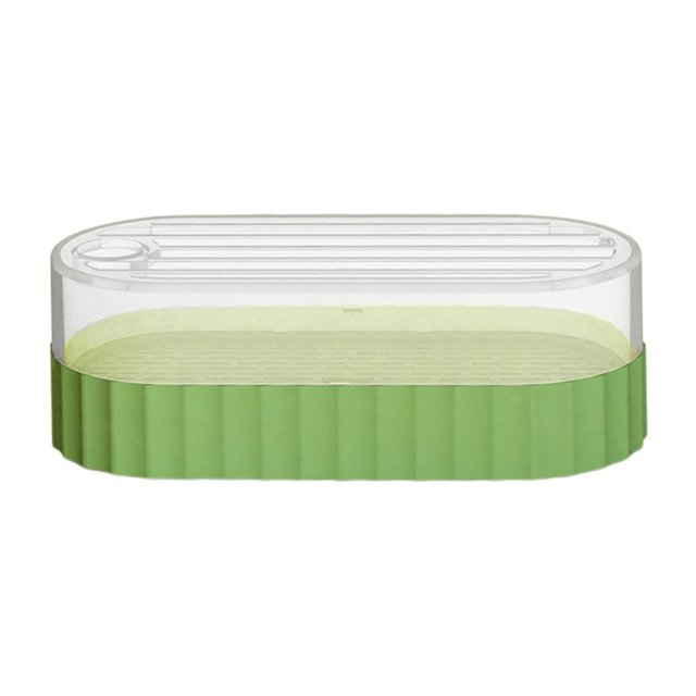 Bandejas de Brotes de Semillas, Bandejas Sin BPA, Sin Tierra, Aptas para Mung, Verde Zulema Bandeja de germinación de semillas
