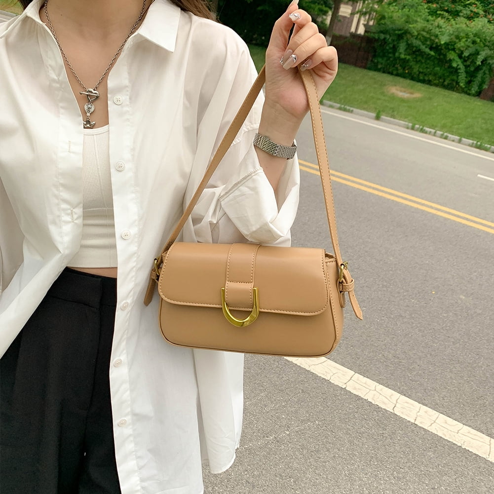 Sac à Main Bandoulière Femme Automne-hiver - Style Rétro, Poignée Supérieure | Pour Quotidien, Shopping, Cadeau