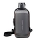 thumbnail image 1 of Bolsa de honor anti -robo mochila cruzada mochilera en la mochila impermeable con puerto de carga USB Puerto casual liviano Meser Meser Deportes-11, 1 of 8