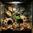 thumbnail image 6 of Reptile Climbing Loops,Three Rings Snake Climbing Rings for Ball Python | Terrarium Habitat Decor | Snakes Tank Accessories for Climb Toys, 6 of 6