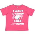 thumbnail image 3 of Inktastic I Want to Grow Up to Be a Chef Like My Mommy Boys or Girls Toddler T-Shirt, 3 of 5