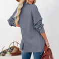 thumbnail image 5 of Summer Tops for Women, Women'S Tops, Stylish Women's Button Down Casual Shirt Jacket with Pockets Long Sleeve Versatile Tops for Everyday Wear and Trendy Outfits, 5 of 7