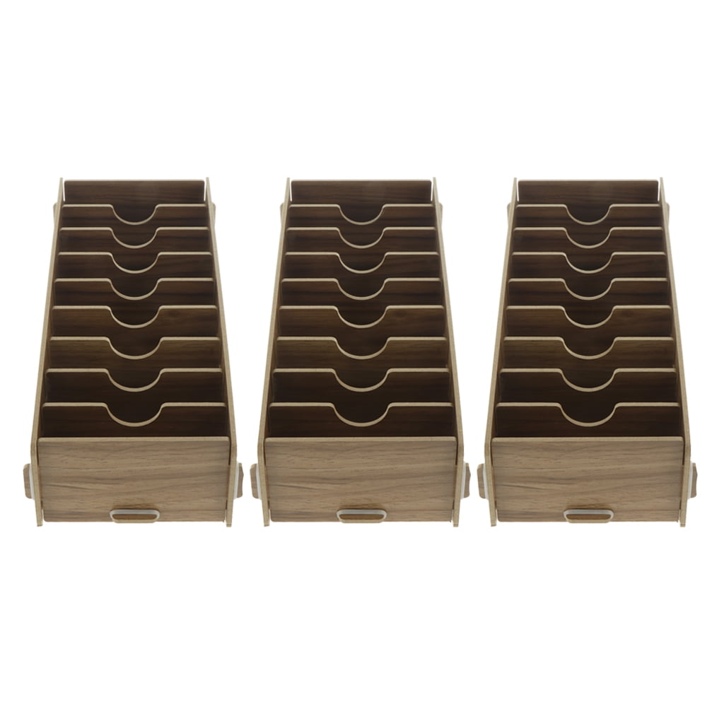 3 Pieces Business Cards Storage Case Holder Organizer Office