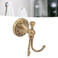 thumbnail image 1 of Robe Hook, Retro Wall Mount Coat Hook Double Prong  for Home, 1 of 8