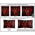 thumbnail image 4 of Bloody Gothic Demon Bedding Set, Comforter or Duvet, Japanese Hannya Bed Cover,, 4 of 5