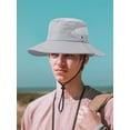 thumbnail image 2 of Spencer Mens Sun Hat Wide Birm Bucket UV Protection Hat Boonie Hat for Fishing Hiking Beach, 2 of 8