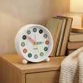 thumbnail image 2 of Unique Bargains High-Contrast Numbers Mechanical Alarm Clock White 4.3"L x 2.0"W x 4.3"H, 2 of 5