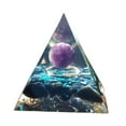 thumbnail image 1 of Sywqhk Generador de energía de cristal Pirámide Piedra curativa Recolección de energía positiva (D) Sywqhk Para estrenar, 1 of 9