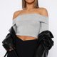 thumbnail image 5 of Blusas Y2K Ladies Bodycon Tees Top Casual Hotsweet Crop Top Slim Fit Color sólido Ropa diaria Cgtredaw Gris M para Mujer, 5 of 7