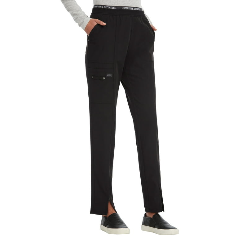 Genuine Dickies Women's Stretch Twill High-Waisted Pull-On Scrub Pant,  WM12P112 