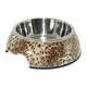 thumbnail image 1 of Plato Comedero Lujo Para Perro Mascota Pet75 Leopardo 350ml PET75 Leopardo 350ml, 1 of 3