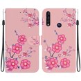 thumbnail image 2 of Compatible with Motorola Moto G8 Power Lite Flower Painted PU Leather Wallet Case with Card Slots Cover, 2 of 5