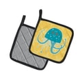 thumbnail image 2 of Caroline's Treasures Jellyfish Pair of Pot Holders, 2 of 2