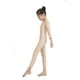 thumbnail image 5 of SPEERISE - Mono de manga larga para niñas, ajustado a la piel, de licra, color carne, para niño, de cuerpo entero, con escote redondo, trajes de ballet, 5 of 5