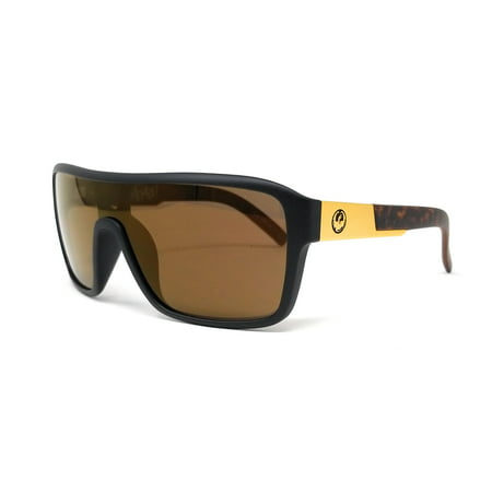 DRAGON Sunglasses REMIX 1 851 Polished Walnut Shield 68x22x140