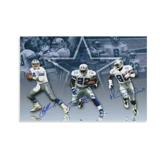 Michael Irvin Canvas Poster Canvas Wall Art Prints Poster Gifts Photo Picture Painting Posters Room Decor Home Decorative 16x24inch(40x60cm)