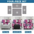 thumbnail image 6 of Kuiaobaty Monstera Pattern Recliner Chair Cover Large Soft Reclining Sofa Slipcover Breathable Recliner Couch Cover Durable Recliner Couch Cover with Elastic Bottom for pets, 6 of 8