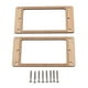 thumbnail image 1 of Anillo de recolección Humbucker, Anillo plano de marco de recolección, Juego de anillos de montaje para recolección de guitarra eléctrica, Anillo de recolección de fondo plano, Accesorios, 1 of 9