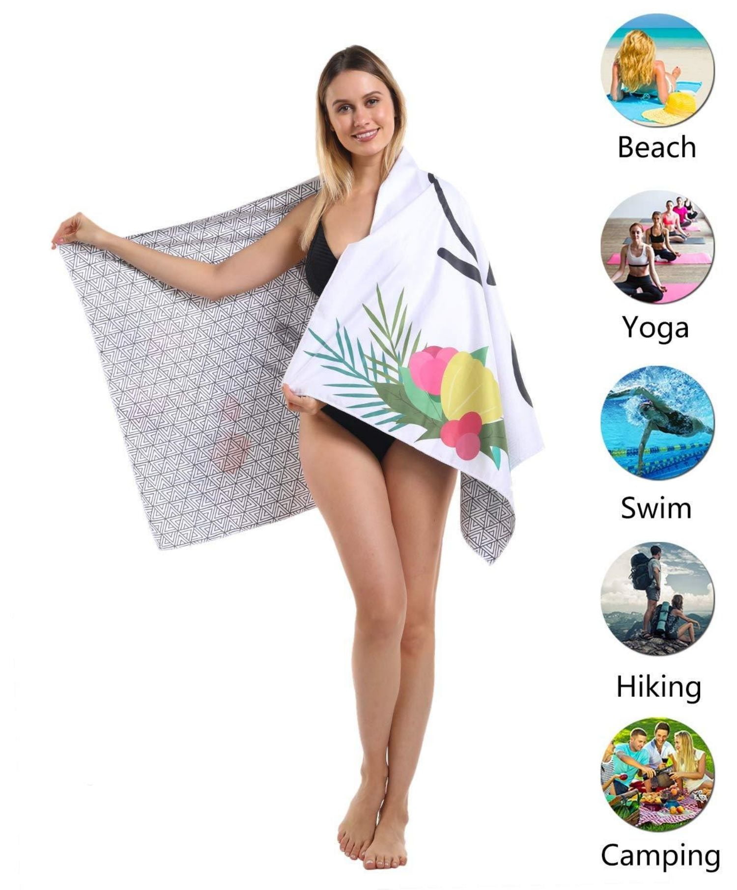  DOMIKING Portuguese Tile Beach Towels Oversized Microfiber Beach  Towel for Adults Quick Fast Dry Lightweight Big Large Towels Blanket for  Travel, Pool, Camping,74 x 37 : Home & Kitchen