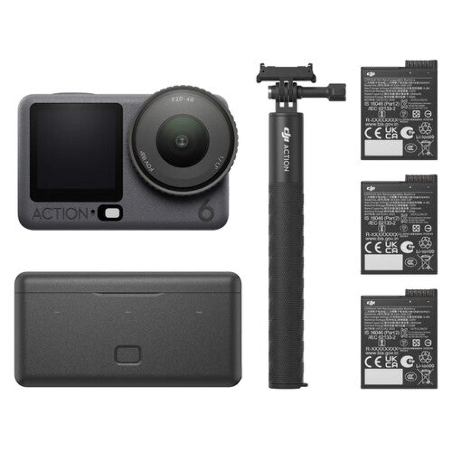DJI Osmo Action 5 Pro Combo, 4K Camera, Dual OLED Screens, 12h 