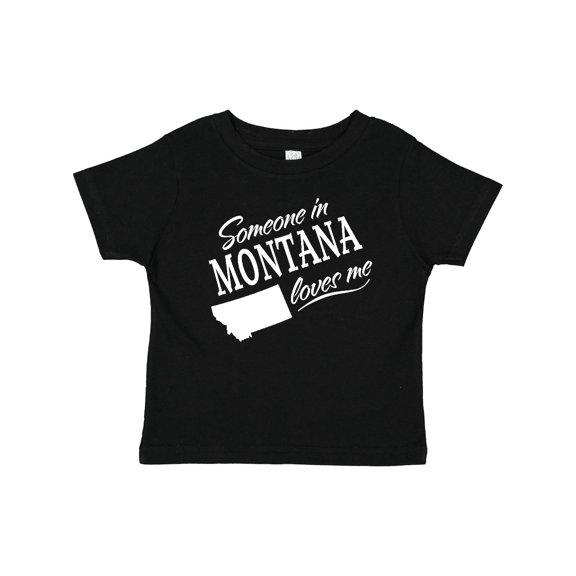 Inktastic Someone in Montana Loves Me Boys or Girls Baby T-Shirt