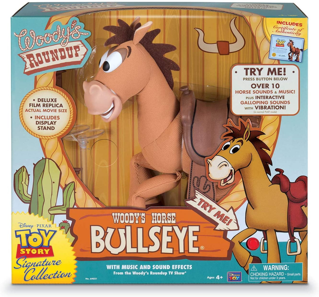 Disney Toy Story 4 Bullseye the Horse TV Movie Offical Licenced New Boxed