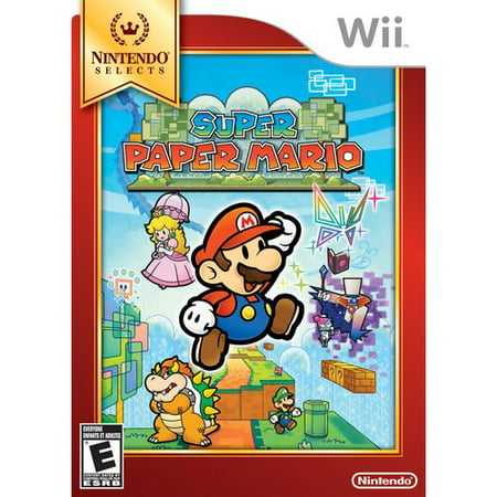 Super Paper Mario - Nintendo Selects (Wii) (The Best Super Nintendo Games Ever)