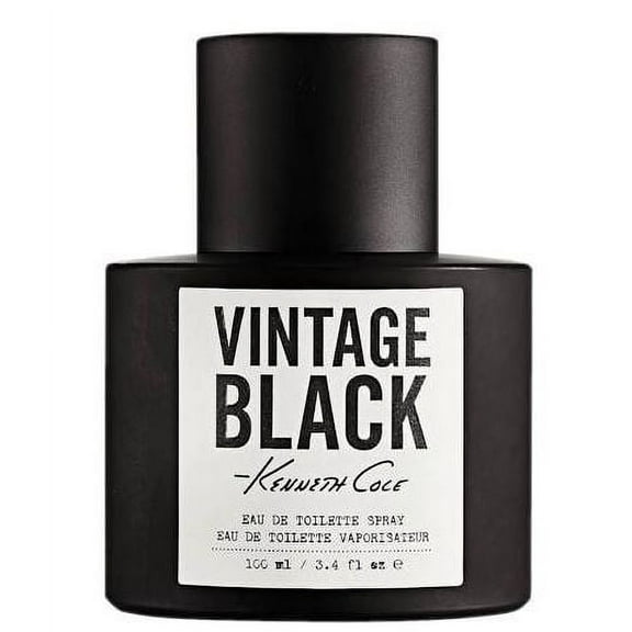 Kenneth Cole Vintage Black Eau de Toilette, Cologne for Men 3.4 fl oz