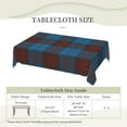 thumbnail image 6 of Rectangle Table Cloth, Clan Cameron Hunting Tartan Resistant Washable Tablecloth Decorative Table Cover for Dining, Indoor and Outdoor, 6 of 6