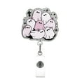 thumbnail image 1 of Funny And Cute Badge Reel With Clip Closure For Doctors Teachers Students Workers Etc Cartoon Pattern Badge Workplace Induction Graduation, 1 of 3