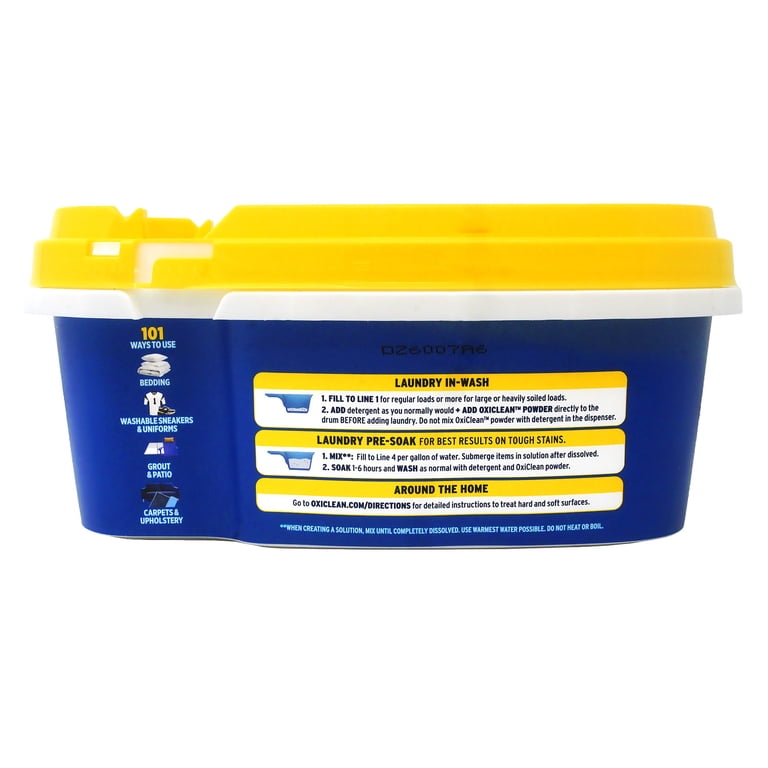 OxiClean Versatile Stain Remover Chlorine Free Powder 3 lb Tub