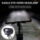 thumbnail image 2 of Bicicleta eléctrica LED luz delantera E-Scooter bicicleta impermeable bocina faro Likrtyny 4qq5qg5hu6cw2cj2, 2 of 9